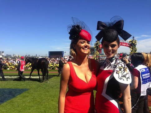 Kate Upton Goes Down Under For Horse Racing (Photos)