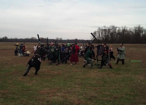 PVC Swords and Pillow Fireballs