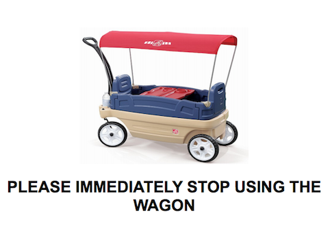 Feds Recall Toy Wagon For ‘Fall Hazard’