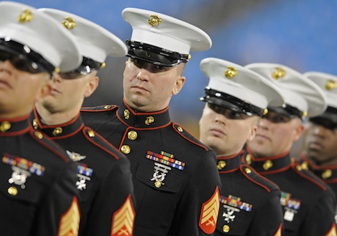 Three Alleged Gang Members Charged in Marine Murder Case