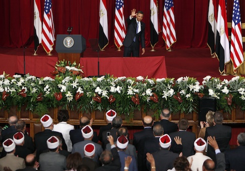 Obama Giving Up on Promoting Democracy in Middle East,  North Africa