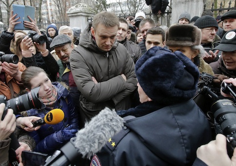 Putin Critic Navalny Jailed for Seven Days Over Protest