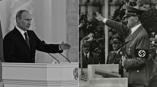 Who Said It—Putin or Hitler?