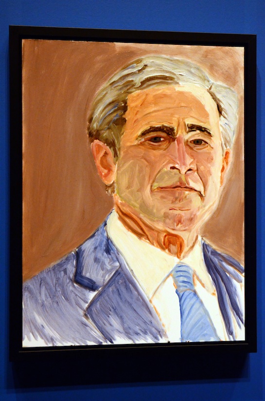 Greatest Living President Hones Painting Prowess