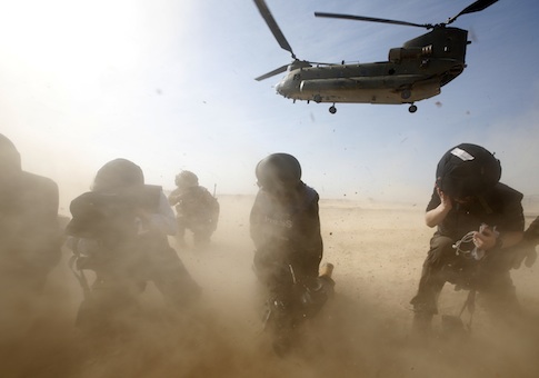 British Sniper Kills Six Taliban with One Bullet