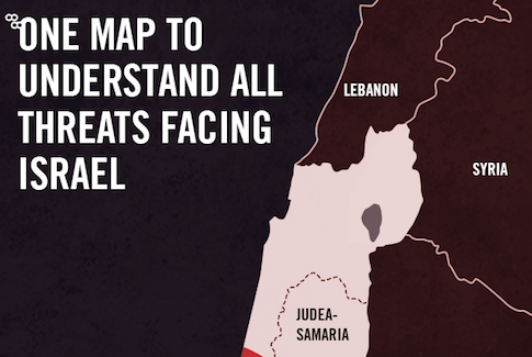 The ‘One Map to Understand All The Threats Facing Israel’