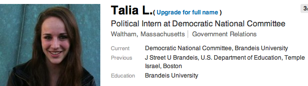 J Street U Brandeis' Talia Lepson Harasses Pro-Israel Student