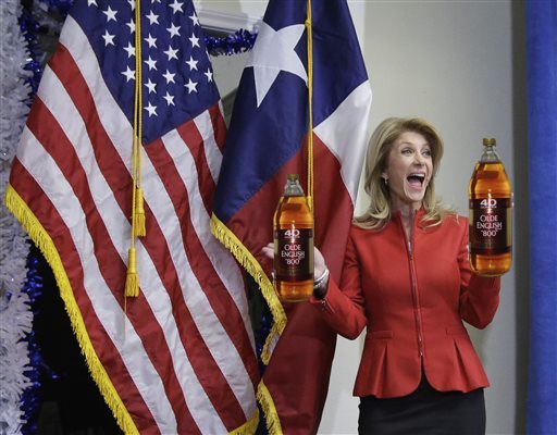 Wendy Davis Hates Malt Liquor, Freedom