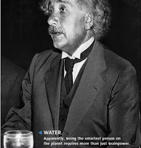 Michelle O: Water Made Albert Einstein Smart