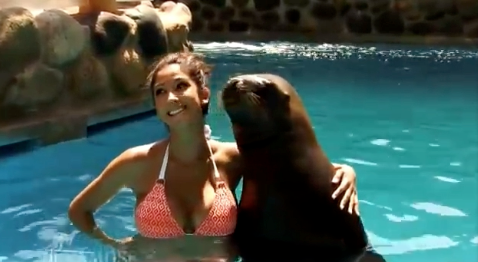 Vanessa Macias Posts Up Charles Barkley