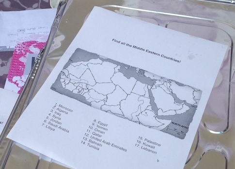 UCLA Arab Group Erases Israel from Map