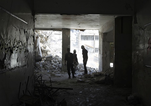 Air Strike On Aleppo School Kills 18