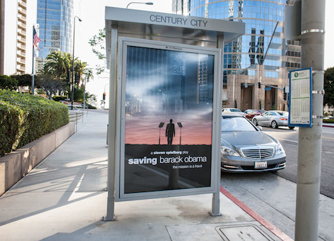 Parody Obama Movie Posters Arrive in L.A. for President’s Visit