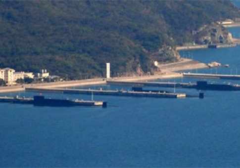 Three Chinese Nuclear Missile Submarines Photographed in South China Sea