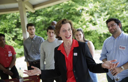 Reporting Casts Doubt on One of Michelle Nunn's Favorite Stories