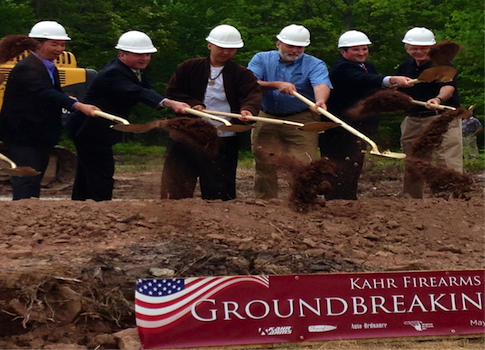 NY Firearms Maker Kahr Breaks Ground in Pennsylvania for New Factory