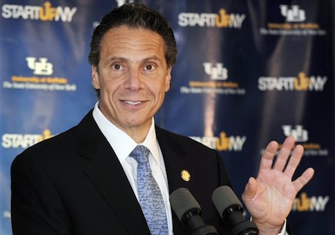Cuomo Lifts Talking Points From Pro-Union Think Tank
