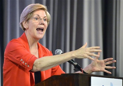 Elizabeth Warren Endorses ‘Free Money’ for Wall Street