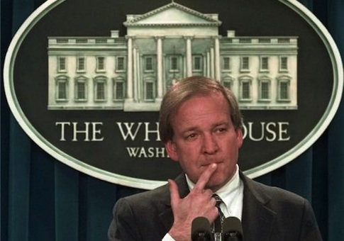 Former Clinton Press Secretary Ensures Blackout of Book