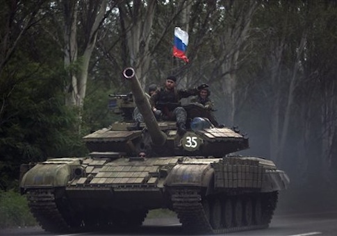 Russia Firing Artillery Across Border at Ukrainian Military