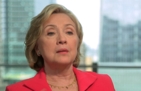Hillary Flip Flops, Toes Party Line on Border Crisis