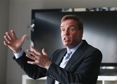 Mark Warner Blasts Outside Money in Virginia Race, Attends Two Fundraisers the Next Day