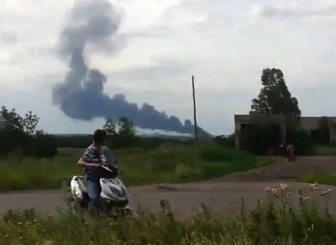 Malaysian Passenger Plane Crashes in Ukraine Near Russian Border