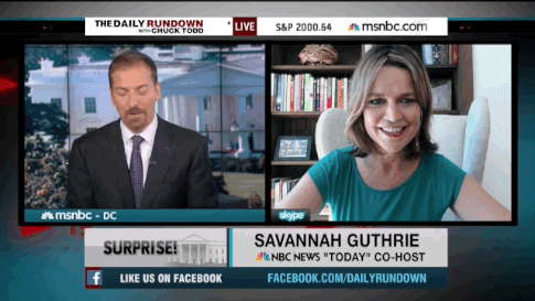 Chuck Todd's Awkward Interview With 'Mama Guthrie'