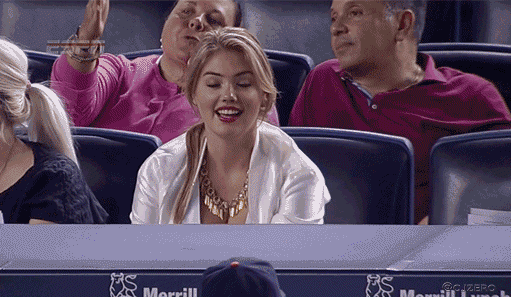 Verlander Pitches a Strike to Kate Upton