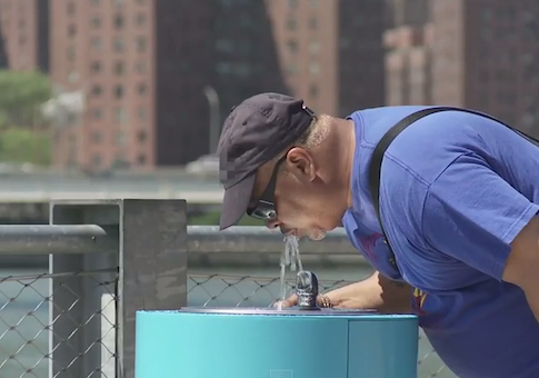 Michelle Obama Praises Creepy Talking Water Fountain