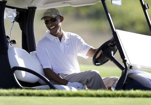 Two Obama Golf Outings Cost Taxpayers Nearly $2M On Airfare Alone