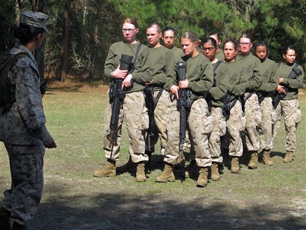 Pressure Grows for Marines to Lower Standards for Women