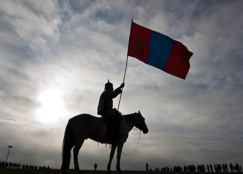 Bill Dreams of Clintons Storming Mongolia by Horse like Genghis Khan's Horde