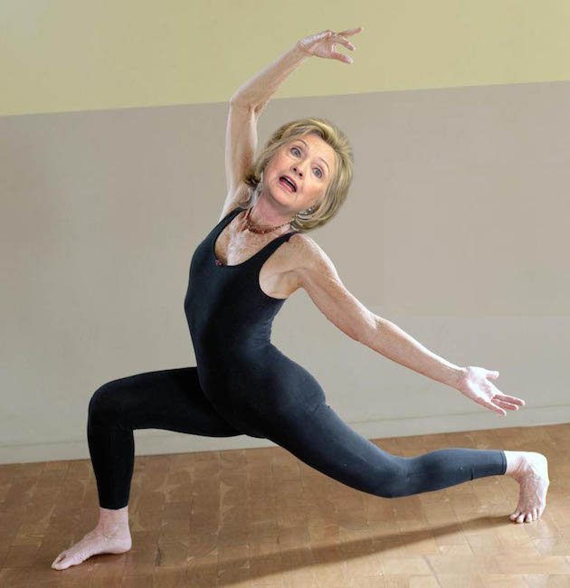 BREAKING EXCLUSIVE: These Photos of Hillary Clinton Doing Yoga Will SHOCK You