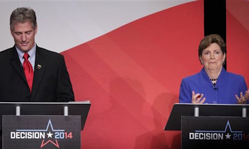 Brown, Shaheen Face Off Over Obama in New Hampshire Debate