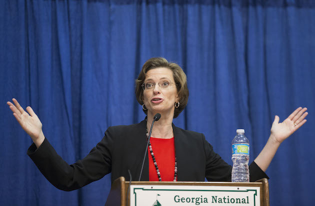 After Refusing to Say If She Voted for Obama, Michelle Nunn Cuts Ad with Major Obama Donor