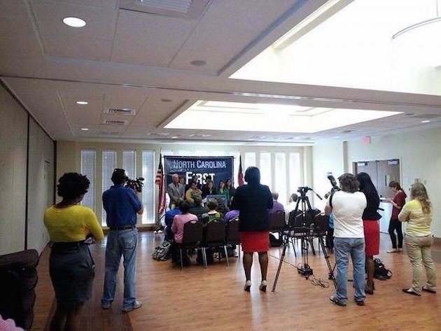HUGE CROWD Turns Out for Kay Hagan Campaign Event