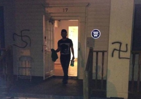 Jewish Fraternity Vandalized with Swastikas During Yom Kippur