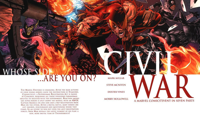 Marvel's Civil War Is Not a Crazy Right Wing Story—But Maybe It Should Be!
