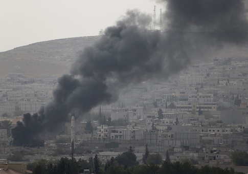 U.S. Military Conducts Nine Airstrikes in Syria, Most Near Kobani