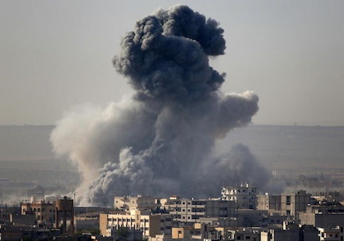 U.S. Says It Conducts 14 Air Strikes Against Islamic State Near Kobani
