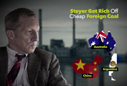 Anti-Steyer Ad Leads Left Wing Money-in-Politics Video Contest
