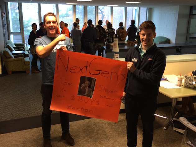 True Student Environmentalist Denounces Tom Steyer
