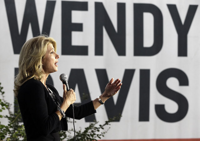 Down Double Digits, Wendy Davis Begs for Money on Election Day