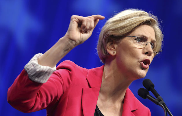 13 Times Elizabeth Warren Pointed at Something Passionately