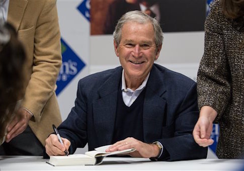 George W. Bush Makes Surprise Visit to 9/11 Memorial Museum
