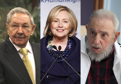 Hillary Loves Castro