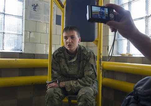 Russian Court Sets 22-Year Prison Sentence for Ukrainian Pilot Nadezhda Savchenko