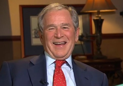 Bush Criticizes NYT Review of His New Book