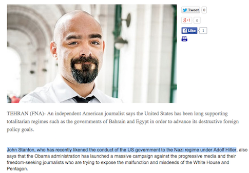 Iran's State Media Mistakes BuzzFeed Reporter's Identity